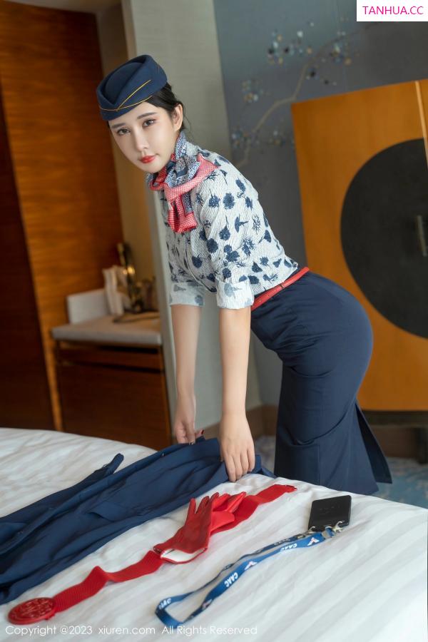 夏沫沫  [XiuRen]高清写真图 2023.03.21 No.6445 夏沫沫tifa 制服美腿第20张图片